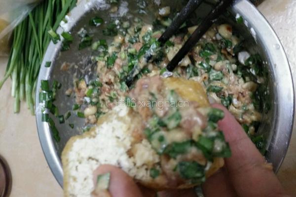 酿油豆腐的做法图解4