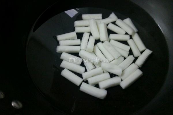 炒年糕的做法图解4