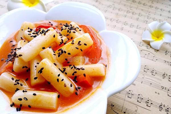 炒年糕的做法图解14
