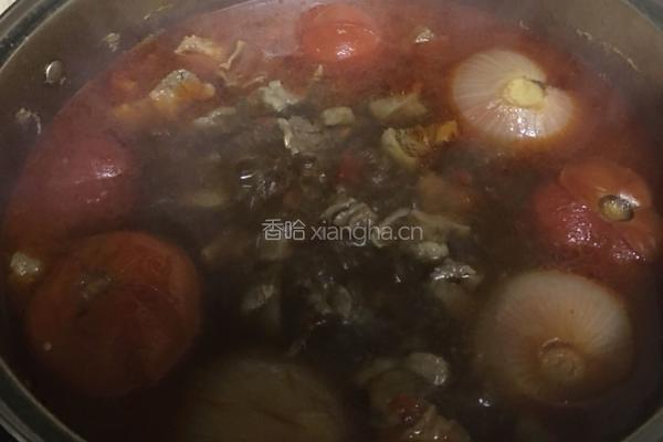 台式紅燒牛腩/牛筋湯的做法图解3
