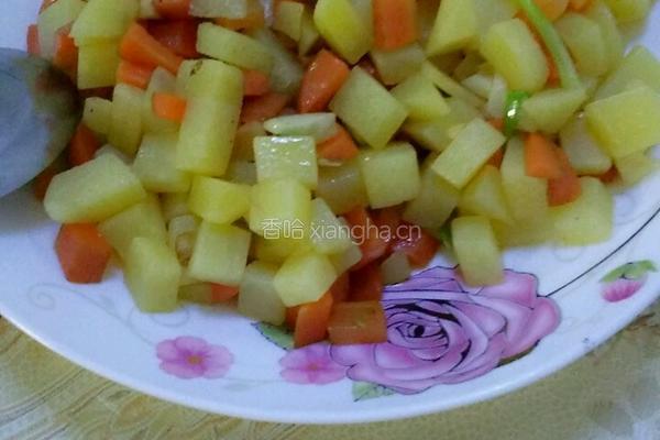 五彩土豆丁