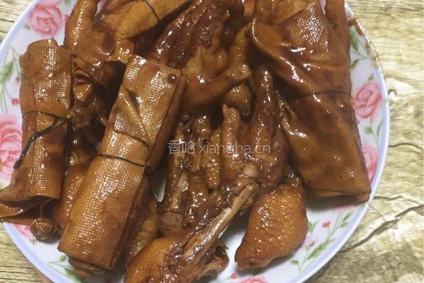 酱鸡爪干豆腐的做法图解10