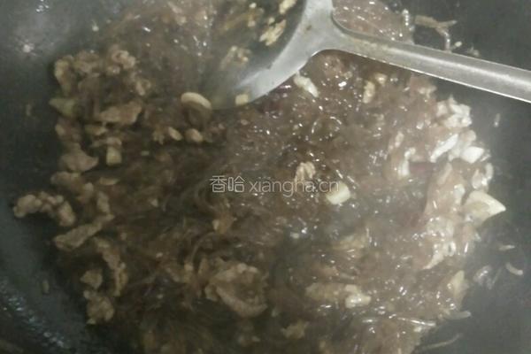 泡椒苕粉肉丝的做法图解12