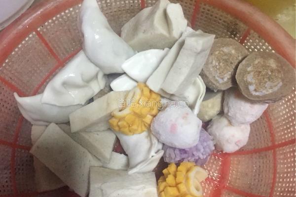 丸子粉丝汤的做法图解1