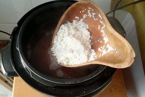 花豆干饭的做法图解3