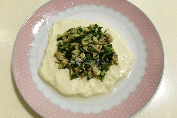 韭菜鸡蛋馅饼的做法图解6
