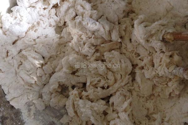 无黄油肉松面包的做法图解7