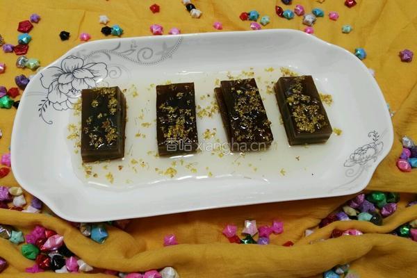 红糖桂花马蹄糕的做法图解13