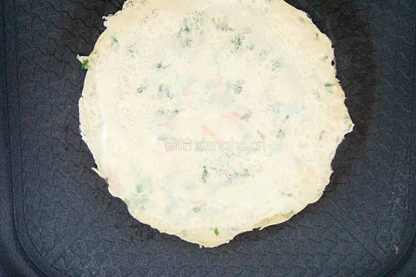 面糊蔬菜鸡蛋摊饼的做法图解17