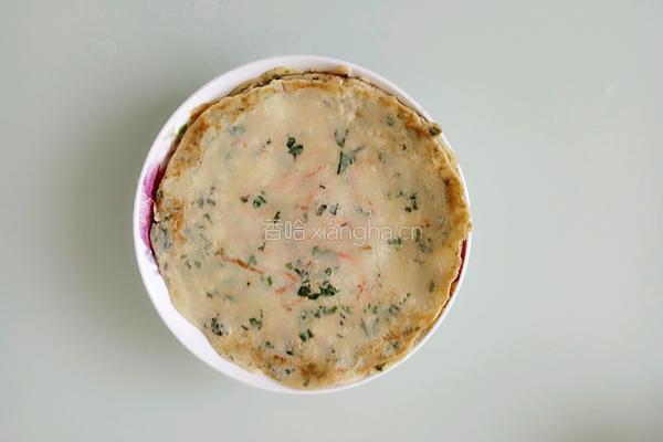 面糊蔬菜鸡蛋摊饼的做法图解18
