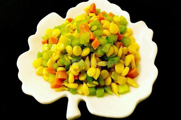 黄瓜玉米粒的做法图解8