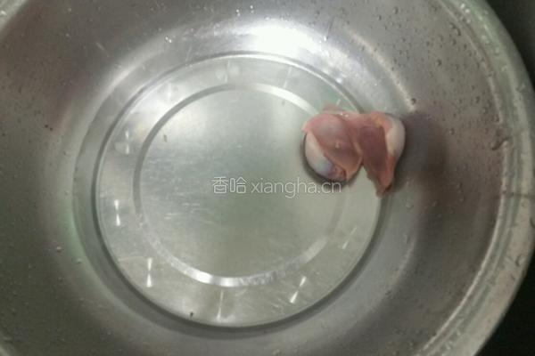 鸭肾羹的做法图解1