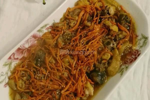 虫草花蒸鲜鸡的做法图解6
