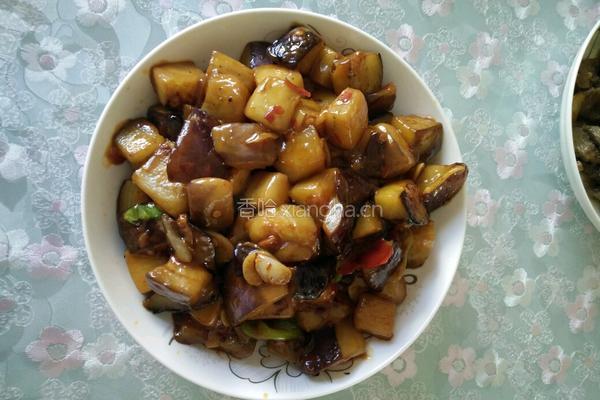 简易版鱼香茄子的做法图解4