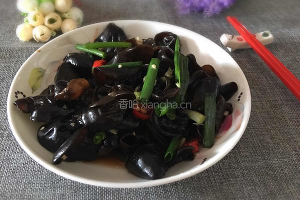 凉拌云耳的做法图解12