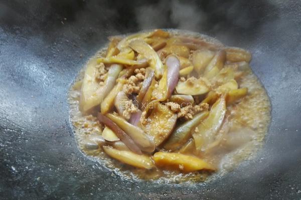 肉末茄子的做法图解7