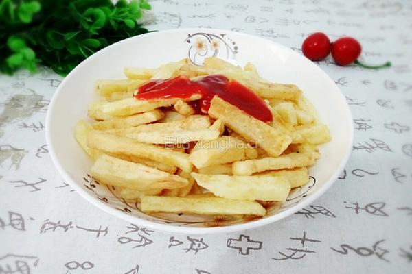 炸薯条的做法图解9