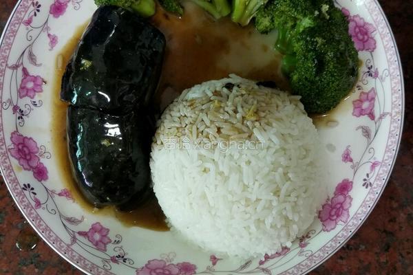 鲍汁焗海参饭的做法图解7