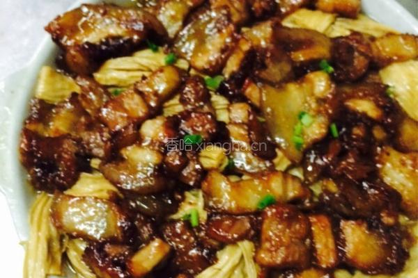 五花肉豆腐竹的做法图解8