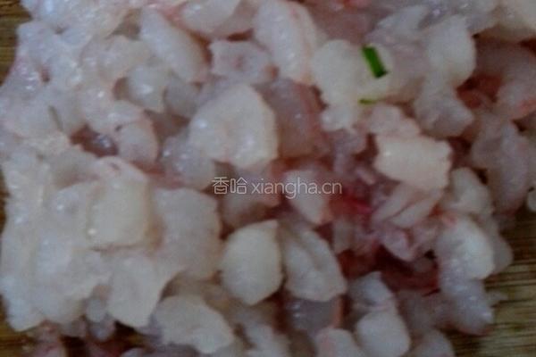 韭菜虾仁鸡蛋饺子的做法图解3