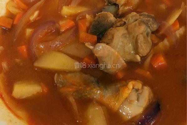 韩式辣鸡汤的做法图解5