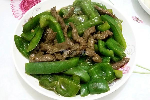 青椒炒牛肉（牛排）的做法图解11