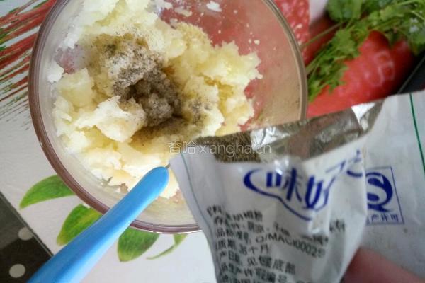 香菜土豆泥的做法图解5