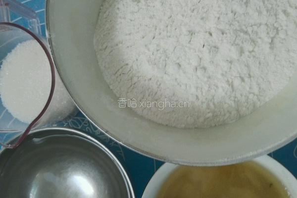 绿豆酥饼的做法图解1