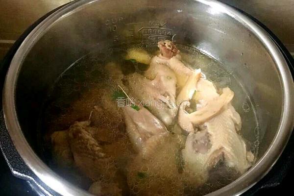 松茸炖鸡的做法图解7