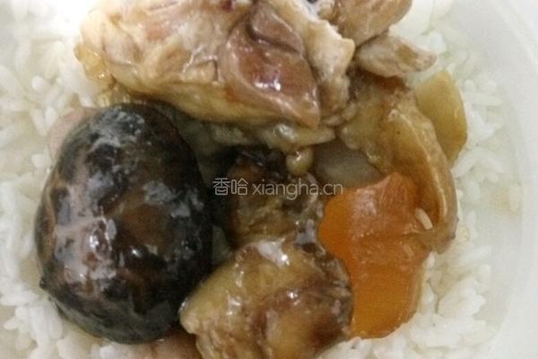 荷香糯米鸡的做法图解8