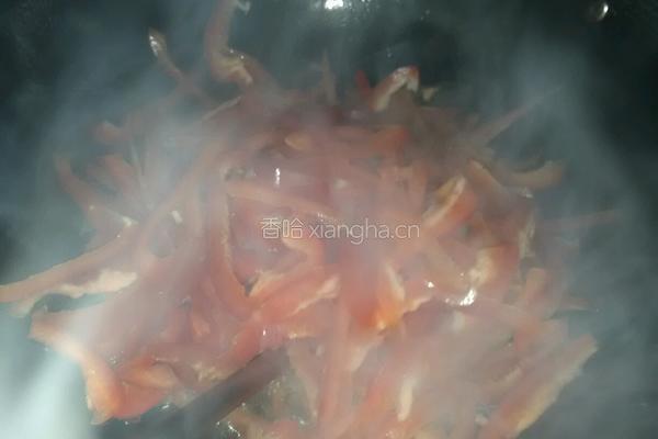甜椒炒肉的做法图解5