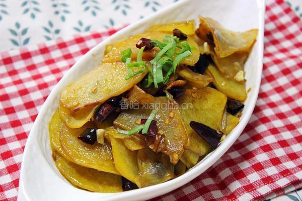 蚝油土豆片的做法图解6