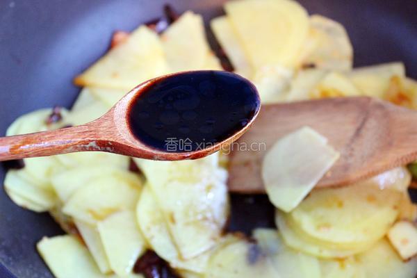 蚝油土豆片的做法图解5