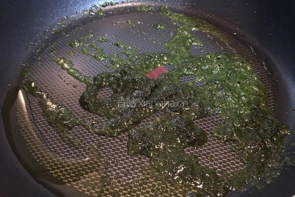 奶油罗勒天使意大利面的做法图解3