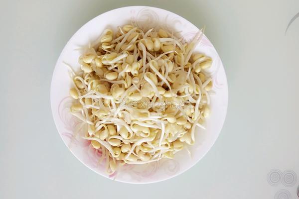 豆芽炒肉的做法图解5