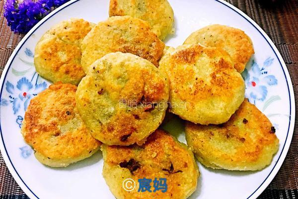豆渣肉末煎饼的做法图解5