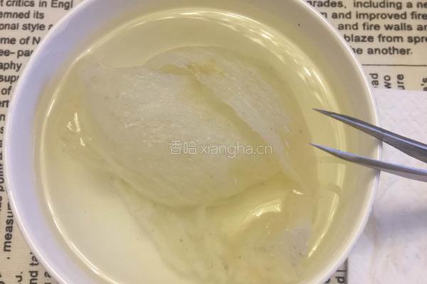 乳酪燕窝的做法图解2