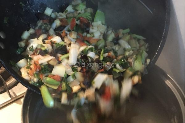陕西特色烩麻食的做法图解12