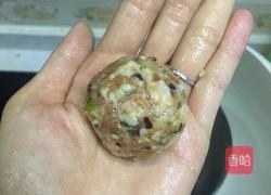 香菇糯米丸子的做法图解3