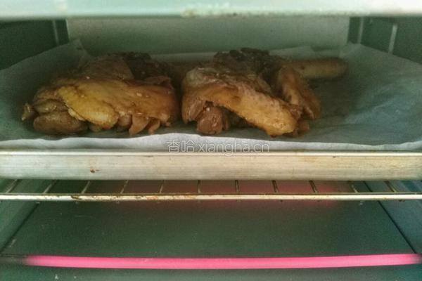 新奥尔良风味烤全鸡腿的做法图解7