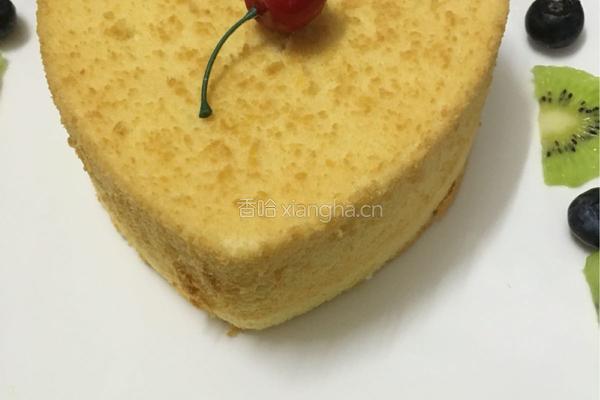 六寸爱心蛋糕的做法图解23