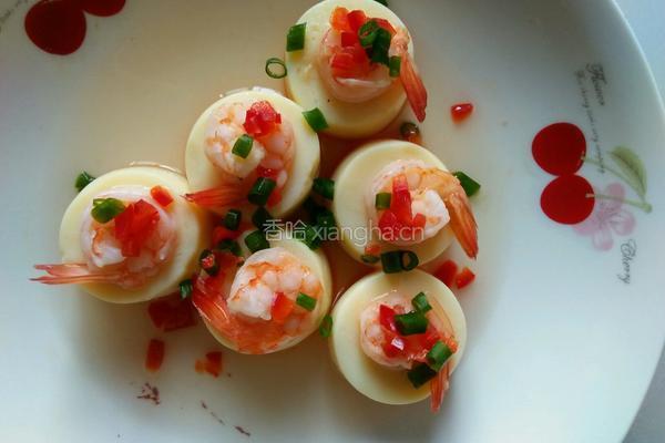 虾仁蒸豆腐的做法图解7