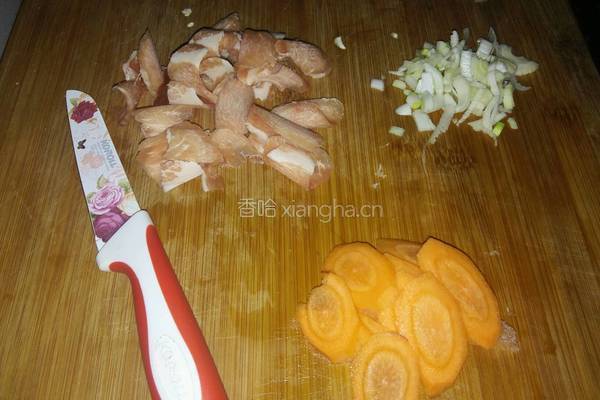 角瓜炒肉的做法图解3