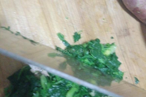 凉拌菠菜黄豆芽的做法图解4