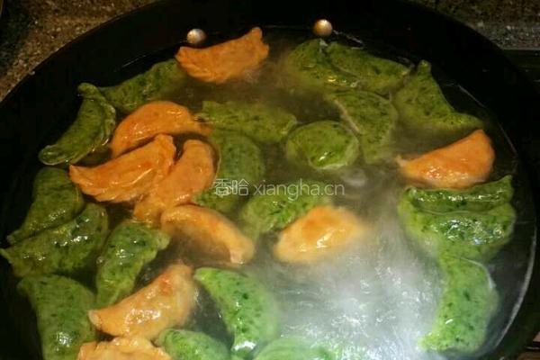 牛肉萝卜彩色饺子的做法图解6