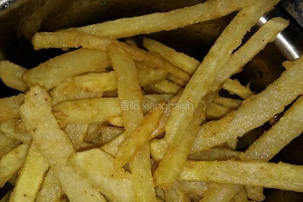 炸土豆條的做法图解6