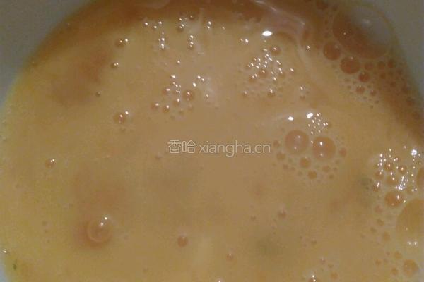 五彩家常炒饭的做法图解3