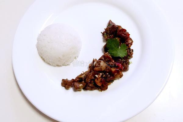 辣子鸡丁饭的做法图解8