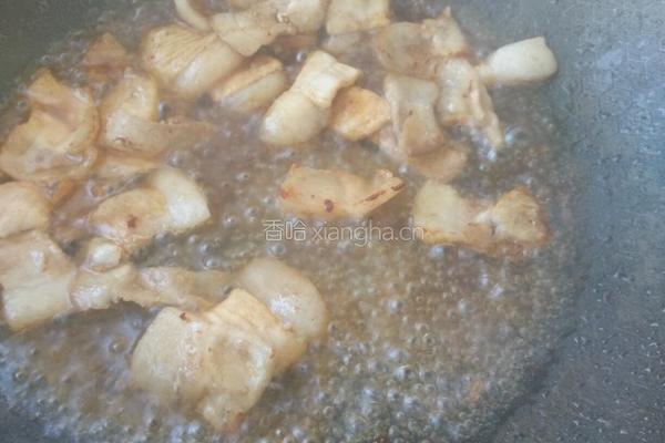 肉片炒酸菜的做法图解3
