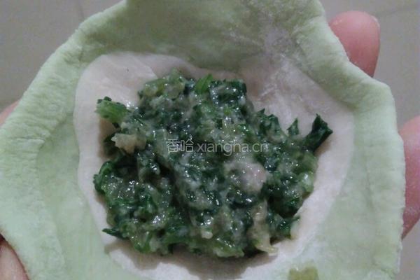 白菜蒸饺的做法图解10